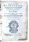 RUSCELLI, GIROLAMO, compiler. Lettere di Principi . . . Libro Primo[-Terzo].  1581